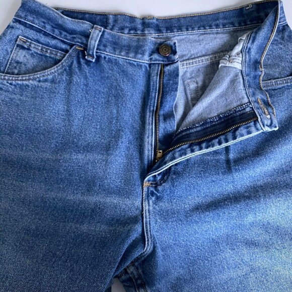 Gitano Women’s Mom Jeans 32 X 31 High Waisted Tapered Leg Blue Denim Vtg 90's - Picture 6 of 12